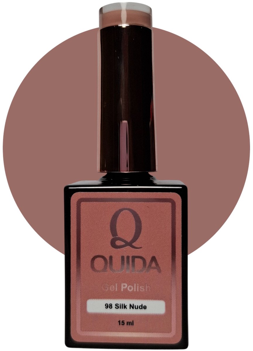 Quida Gelpolish Silk Nude #98 – Zijdezachte Warme Nude
