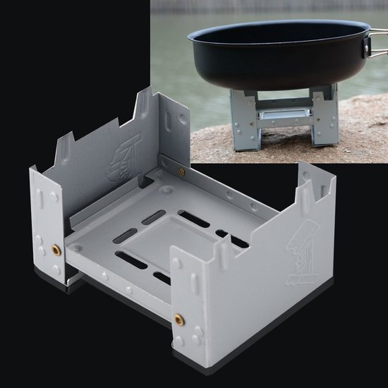 Allecto - Campfire Tablets - Outdoor Kooktoestel - Compact en Draagbaar - Alcoholbrandstof - Ideaal voor Kamperen en Hiking van Allecto — afbeelding 3