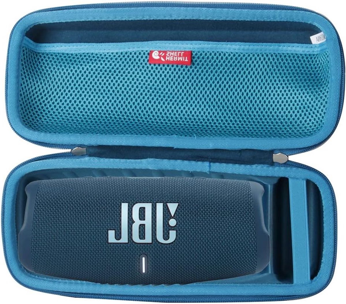 Duurzame Hard Travel Case voor Draagbare Bluetooth Speaker - Bescherming en Mobiliteit (Blauw)