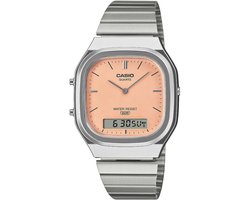 Casio Casio Collection Vintage AQ-240E-4AEF Horloge - Staal - Zilverkleurig - Ø 35 mm