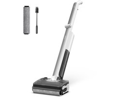 Tineco FLOOR ONE i7 Fold Premium - Nat en droog stofzuiger en dweil - 22.000 Pa Zuigkracht - Anti-Hair Tangling - 180° Vouwbare buis - Geluidsarm & hete lucht 85°C snelle droogtijd - 50 minuten accu - Lichtgewicht