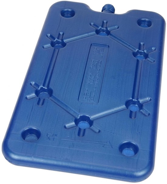 Koelelement - 4x - blauw - kunststof - 400 gram - 14 x 25 x 1 cm van KOEL — afbeelding 5