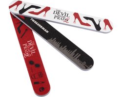 Tweezerman The Devil Wears Prada 2 Nail File Set - Luxe Dubbelzijdige Nagelvijl Set - Professionele Nagelvijlen Voor Het Vormen En Gladmaken Van Natuurlijke En Kunstnagels