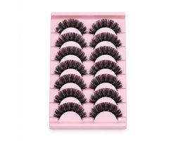All Natural Fluffy Mink 3D Herbruikbare wimperextensions - Nep wimpers - Valse wimpers - 10 paar