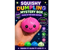 Squishy dumpling mystery box glow in the dark viral fidget toy - Anti-stress Knijpspeelgoed - Anti-stress Knijpspeelgoed
