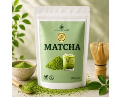 Mito Matcha Thee - 100 gram - Rijk aan Antioxidanten - Matcha Poeder - Groene thee - Matcha thee - Matcha Latte - ECO verpakking