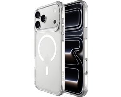 Buddi Core - Hoesje Geschikt voor Apple iPhone 17 Pro Max - Compatibel met MagSafe - Back Cover met Magneet - Doorzichtige Telefoonhoes - Beschermhoes - Matte Clear