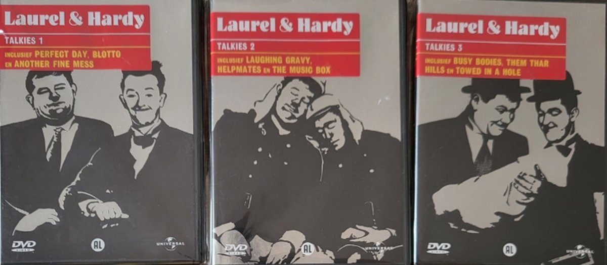 Laurel & Hardy - Talkies 1 - 2 - 3 ( 3 dvd set)