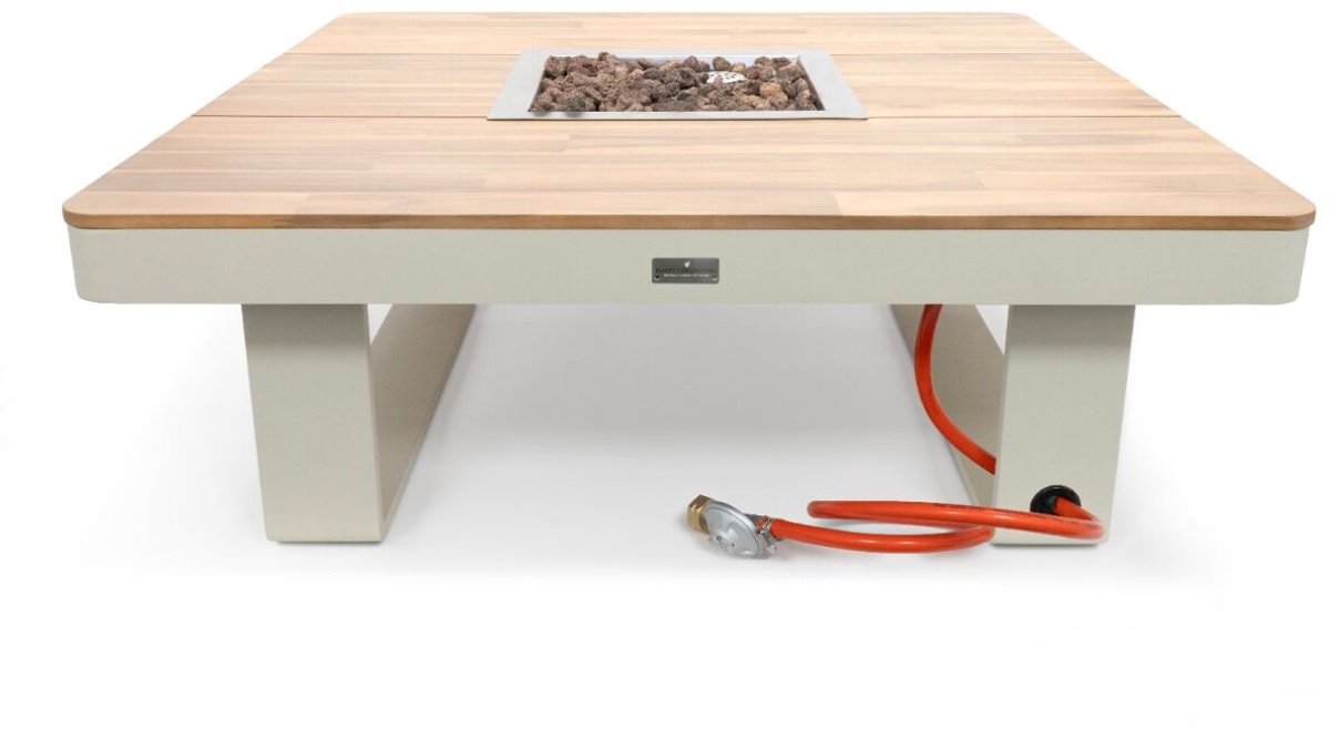 Happy Cocooning Horizon 95 - Fire Table - Oyster Beige