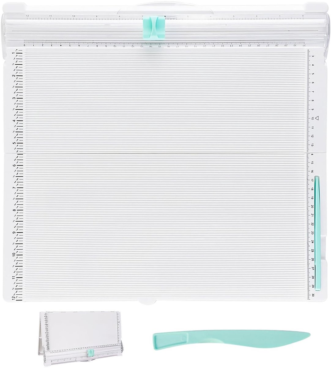 Allecto - Paper Cutter en Vouwbord - Precisie Snijden en Vouwen - 2-in-1 Functie - A4 Formaat - Efficiënt en Nauwkeurig - Voor Creatieve Projecten ...