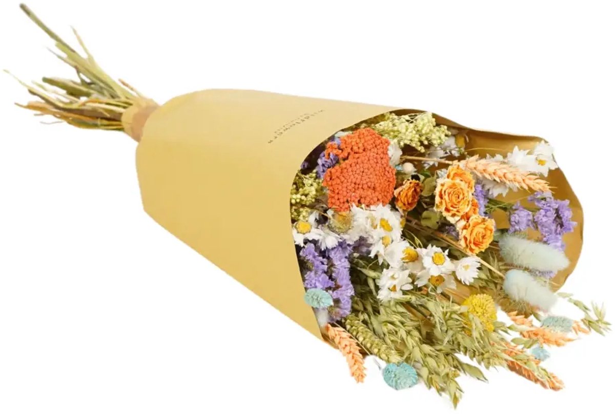 Wildflowers by Floriëtte Field Bouquet - Pastel Delight - Pastel - 50 cm - Droogbloemen - Boeket