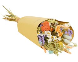Wildflowers by Floriëtte Field Bouquet - Pastel Delight - Pastel - 50 cm - Droogbloemen - Boeket
