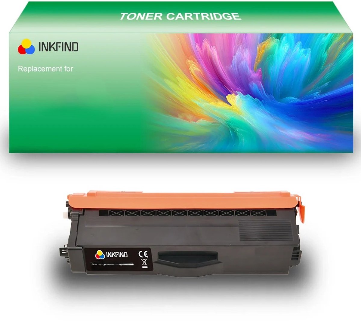 INKFIND 507X (CE400X) Zwart tonercartridge compatibel met HP 507X (CE400X) Zwart - 1-pack Black