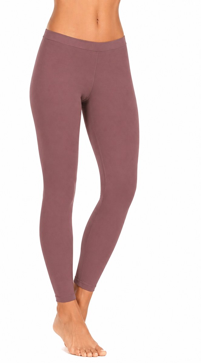 Premium Dames Legging Katoen | Basic Legging | Roze - XXXXL