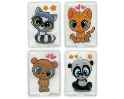 Allecto - Hand Warmers - Pocket Warmers - Set van 4 - Hugsters - Oplaadbare Warmte - Ideaal voor Koude Dagen