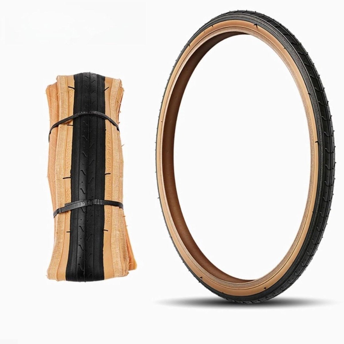 Fietsband Anti-lek - Buitenband MTB - Veilig Fietsen - Verdikte Slijtvaste Laag - 1.8-3.2cm Velg - Khaki