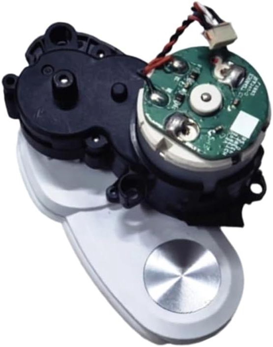 Zijborstel Motor - Motor Vervanging - Robotstofzuiger Onderhoud - Geluidsarme Werking - 18 x 10 x 4 cm - Wit