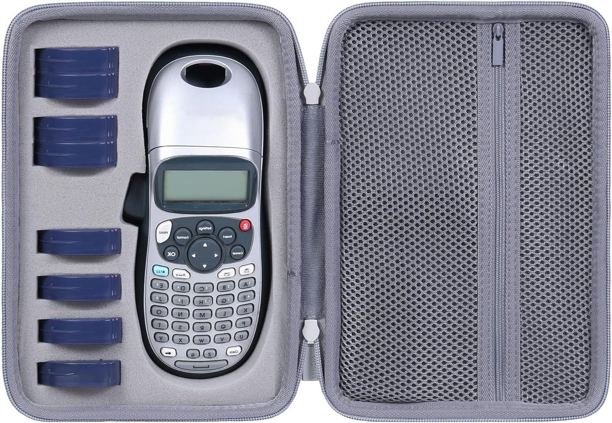 Hard Case voor DYMO LetraTag 100H Handlabelprinter met Labeltapes - Bescherming, Draagbaar, Duurzaam