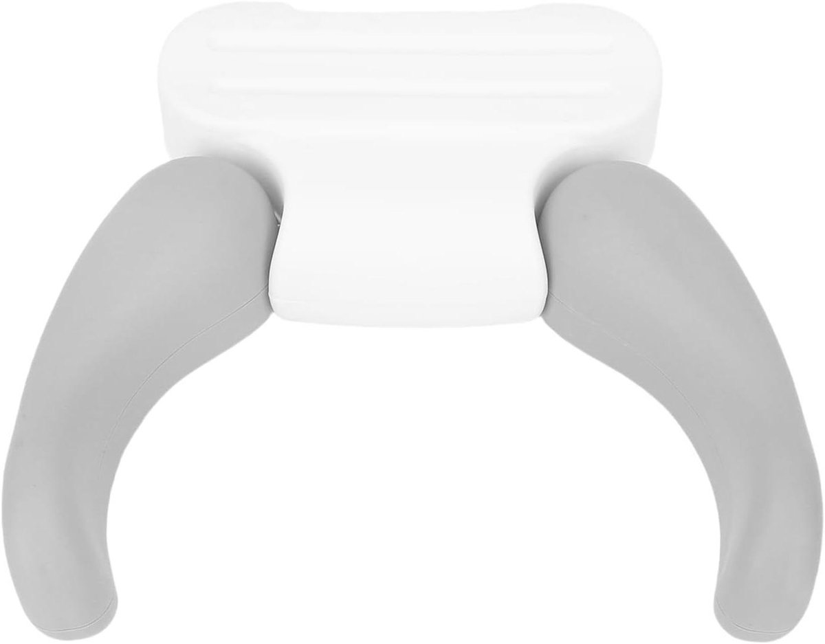 Babybad Steun - Babydouche Plank - Veilig Baden - Antislip Ontwerp - 23.5 x 28.5 cm - Grijs