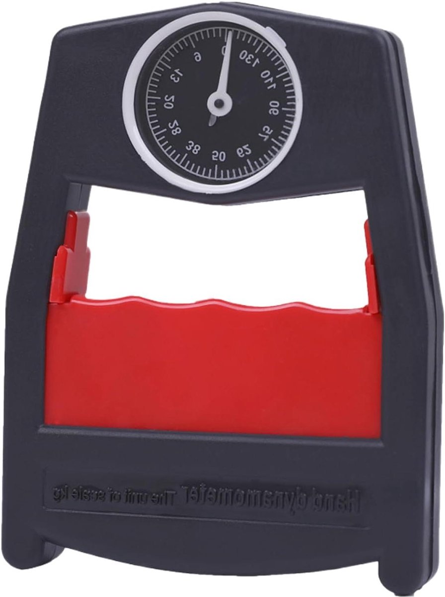 Handkrachttester - Greepmeter - Kracht Meten - Draagbaar Ontwerp - 178 x 107 x 27 cm - Rood