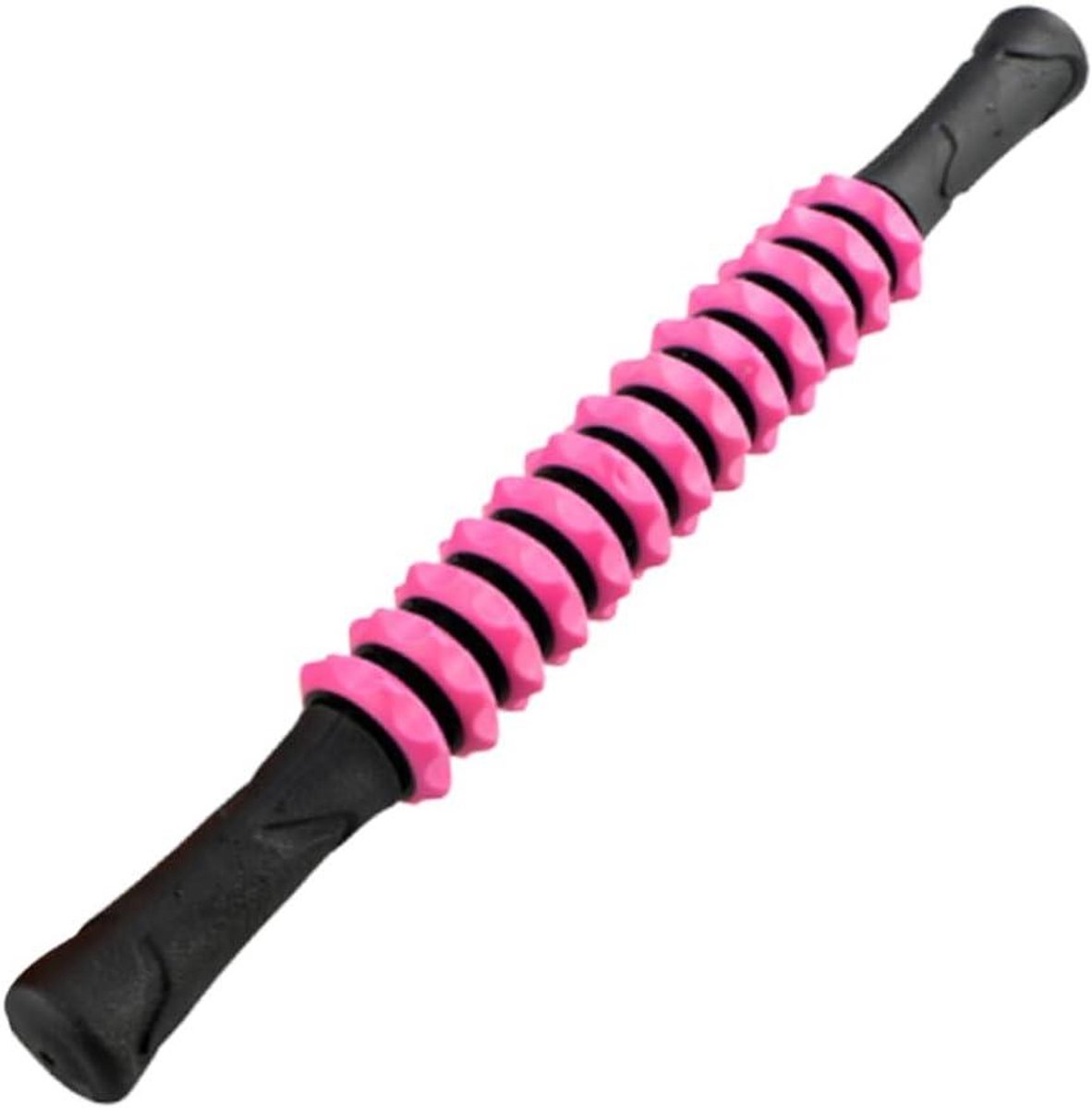 Been Roller Stick - Spier Massager - Herstel Bevorderen - Hoge Dichtheid Plastic - 43 cm - Roze