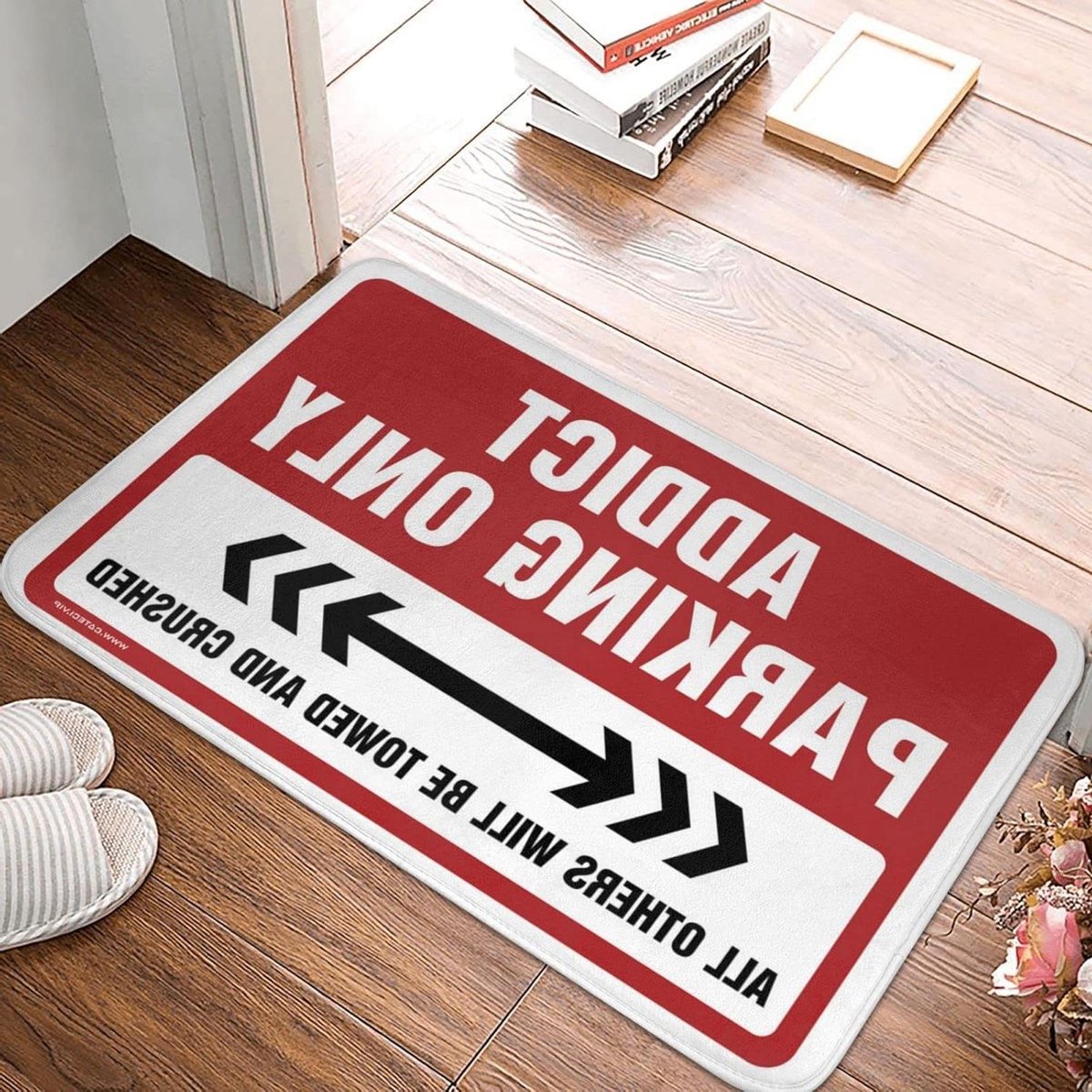 Voordeurmat - Entree mat - Vuil buiten houden - Antislip rubberen achterkant - 40 x 60 cm