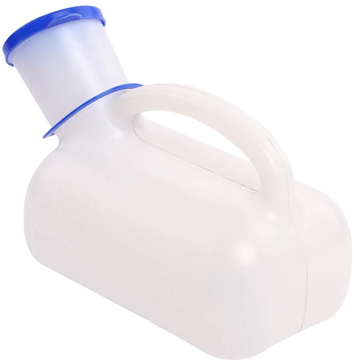 Urinaal Fles - Reis Urinoir - Ondersteuning Mobiliteit - Lekvrij Ontwerp - 1000 ml - Transparant