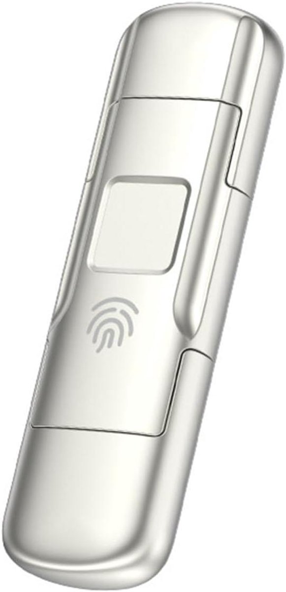 Mobiele Opslag - USB Stick - Bestanden Delen - Vingerafdruk Beveiliging - 512GB - Metaal