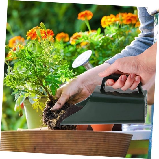 Sieve Soil Shovel Plants Garden Shovel Ground Sieve For Gardening Garden Spade Flower Garden Supplies Soil Shovel Plant Tools Spoon Plastic Planting Shovel Dirt Sieve Vegetable Plastic — afbeelding 4