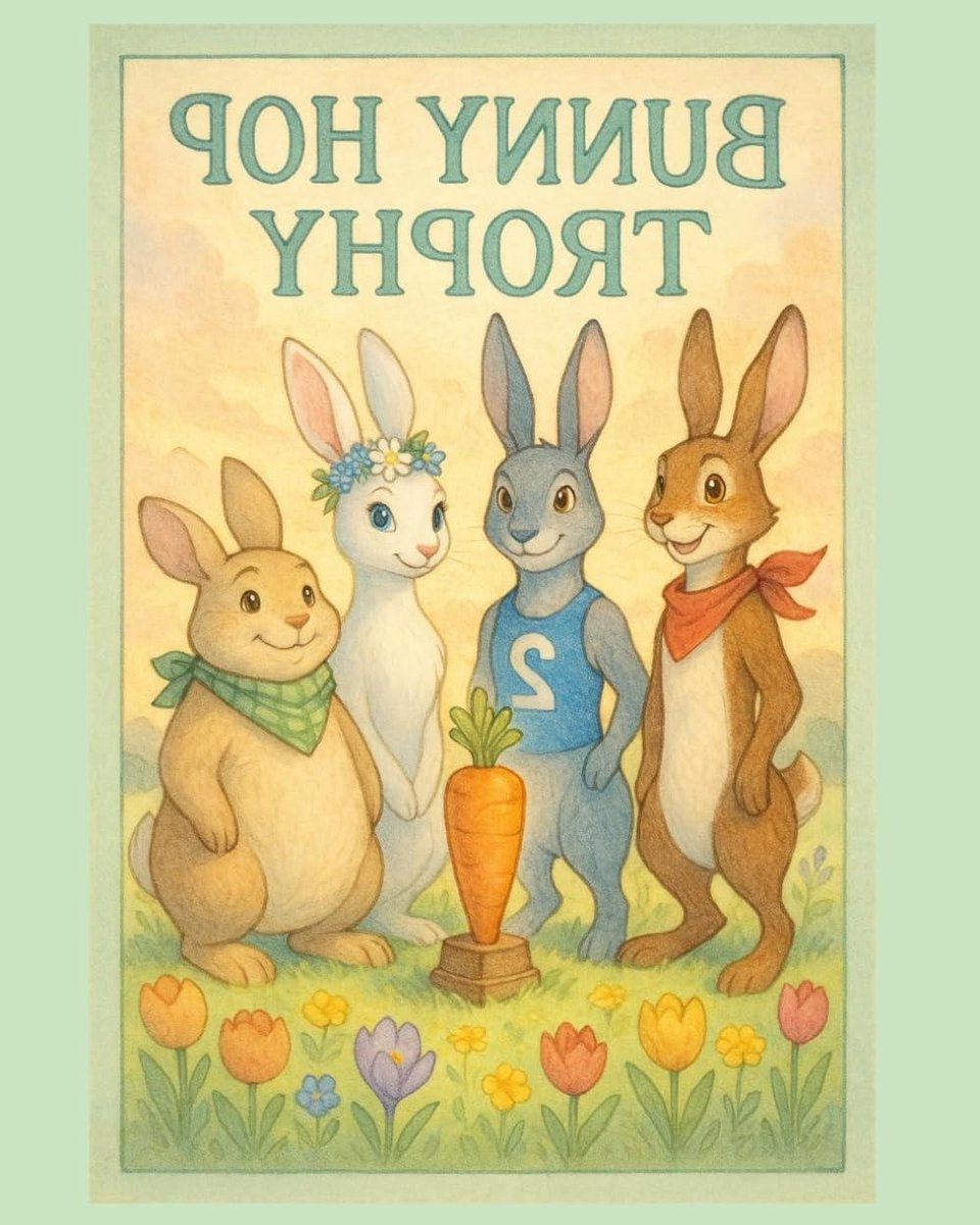Bunny Hop Trophy: A Joyful Springtime Picture Book for Ages 3–5