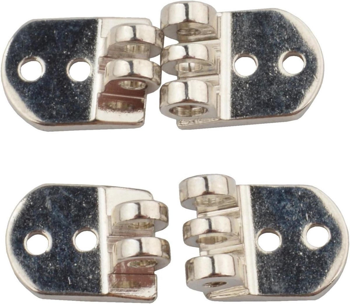 Bril Scharnieren - Reparatieset Bril - Bril Repareren - Met Schroeven - 10 Stuks - Zilver