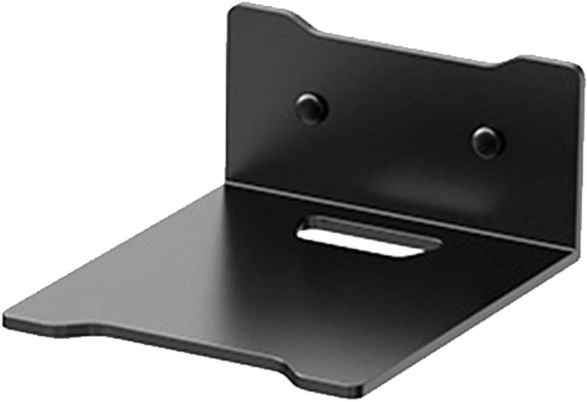 Wandrek - Wandplankhouder Router - Opbergen Elektronica - Installatie zonder boren - 22 x