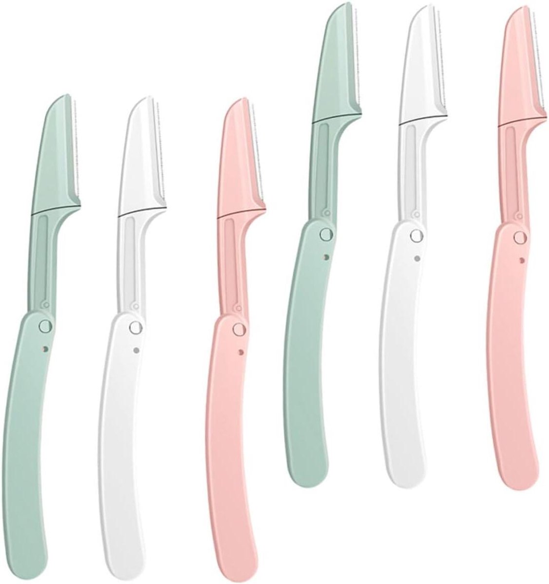 Opvouwbare Wenkbrauwtrimmer - Gezichtsscheermesje Wenkbrauw - Gezichtsbeharing Verwijderen - Opvouwbaar Ontwerp - 15 cm - Niet gespecificeerd