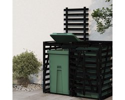 Vuilnisbak Opbergkast - Afvalbak Hideaway - Buiten Opbergen - Vergrootbaar tot 4 bakken - 102 x 40 x 13 cm
