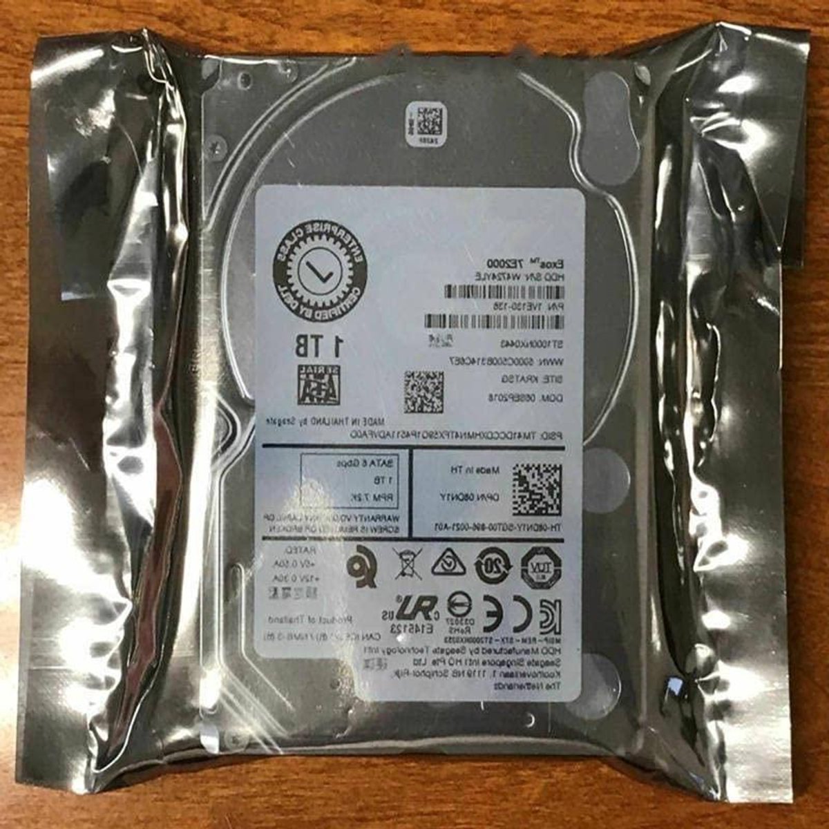 Interne Harde Schijf - Server HDD Opslagstation - Data Opslag - 7200 RPM - 1 TB - Zilver