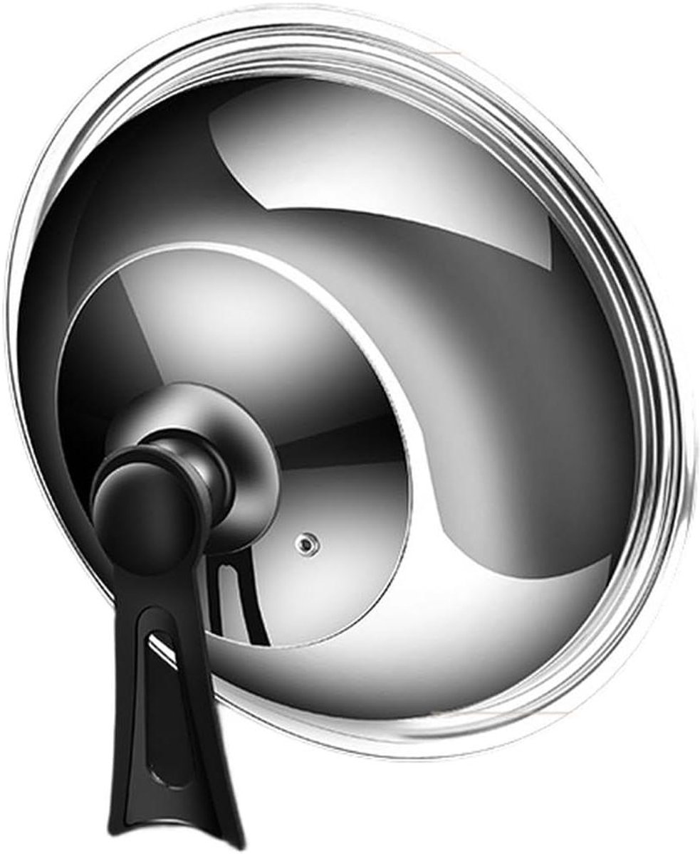Roestvrijstalen Deksel - Glazen Deksel - Koken en Stoven - Staand Mechanisme - 32 cm - Zilver