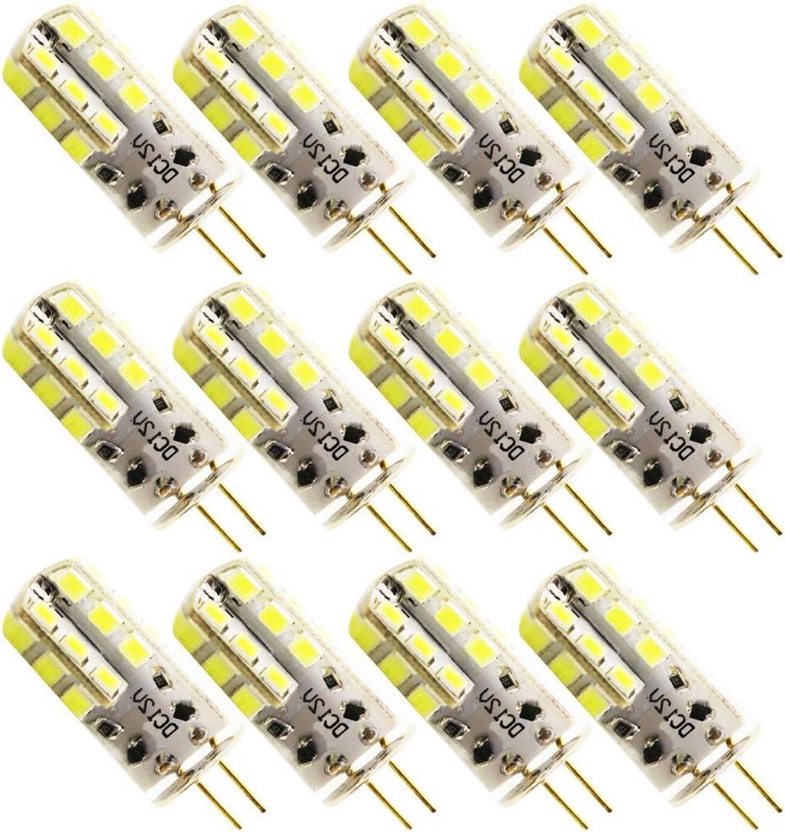 G4 LED Lampen - Mini Spots Halogeen Vervangers - Decoratieve Verlichting - Energiezuinig - 36.8 mm - Koud Wit