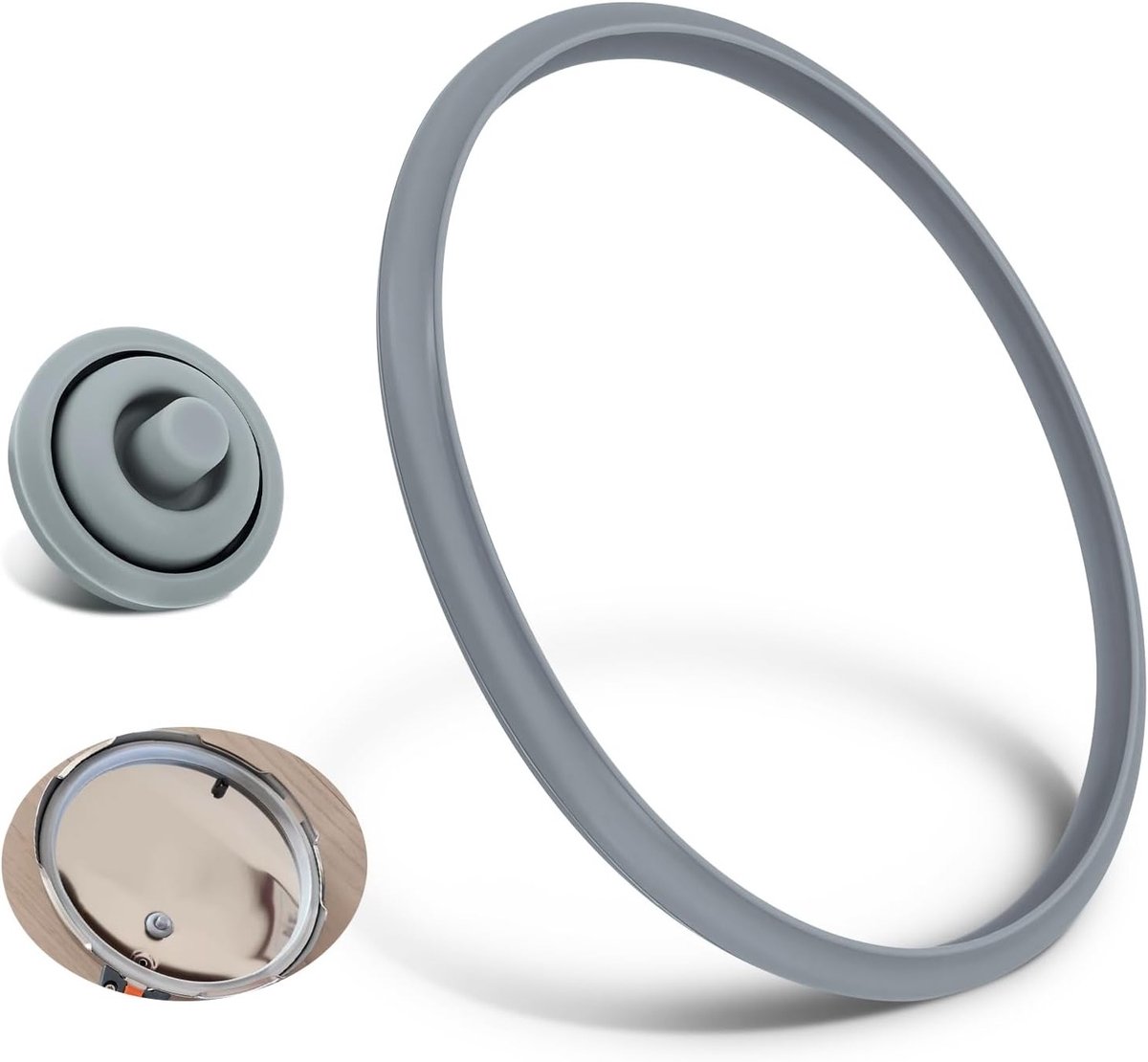 Afdichtringen voor Snelkookpan 22 cm - Rubber Ringen voor Vervanging en Veiligheid