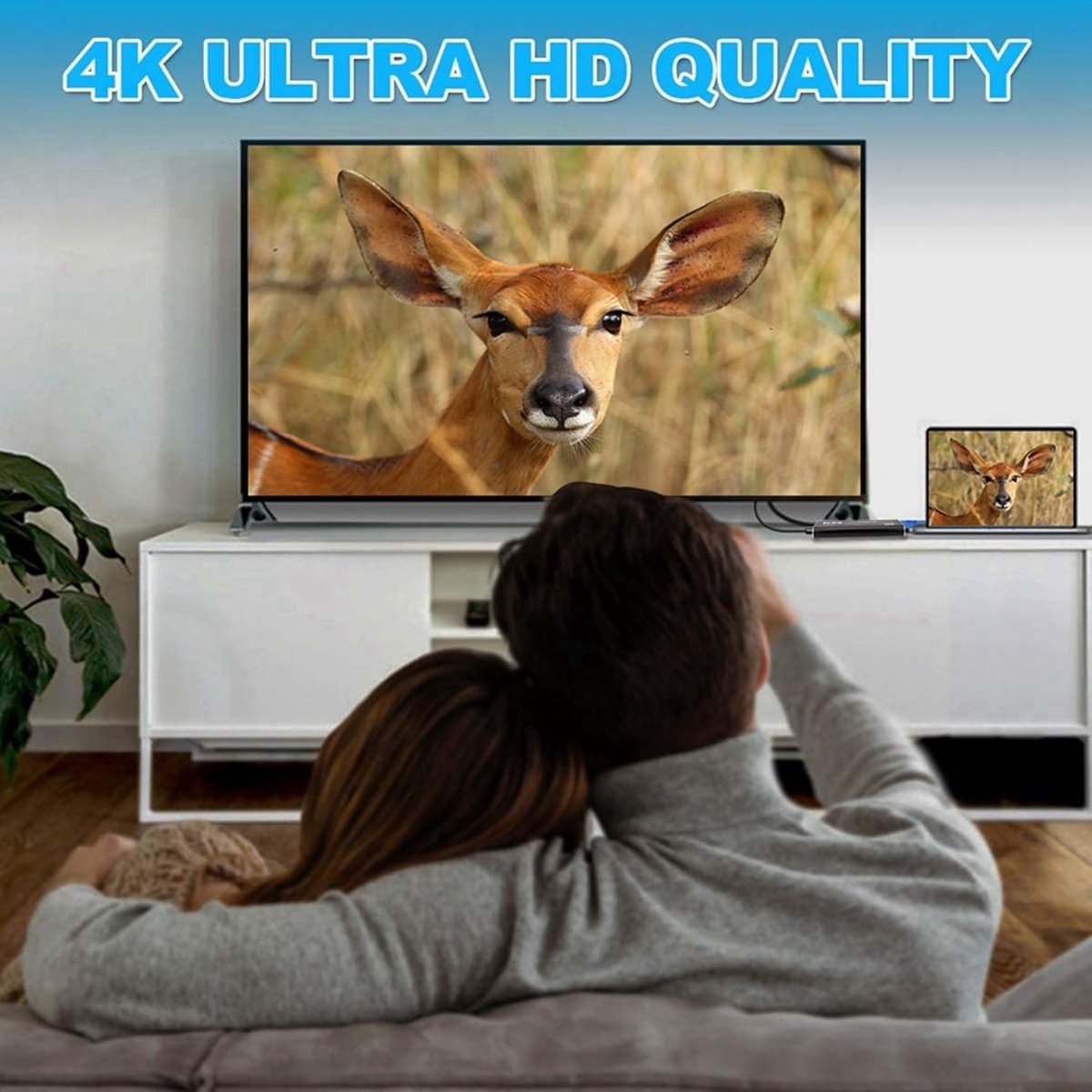 Audio Video Capture Card - Opnamekaart Converter - Gaming Streaming - 4K USB 3.0 - 1080p 60fps - Zwart thumbnail 2