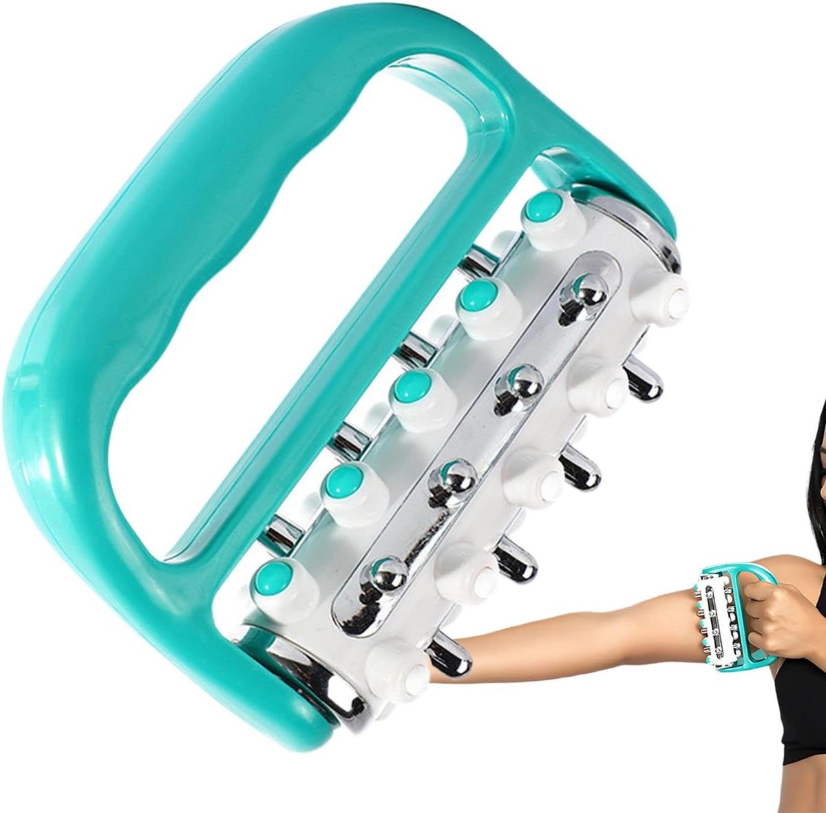 Cellulitis Roller - Body Shaping Tool - Spierontspanning - Verstelbare Intensiteit - 15 x 12 x 5 cm - Niet gespecificeerd