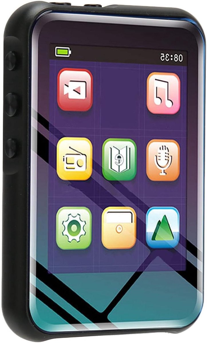 MP3-speler - Digitale audiospeler - Muziek luisteren - Ruisonderdrukking - 16 GB - Zwart