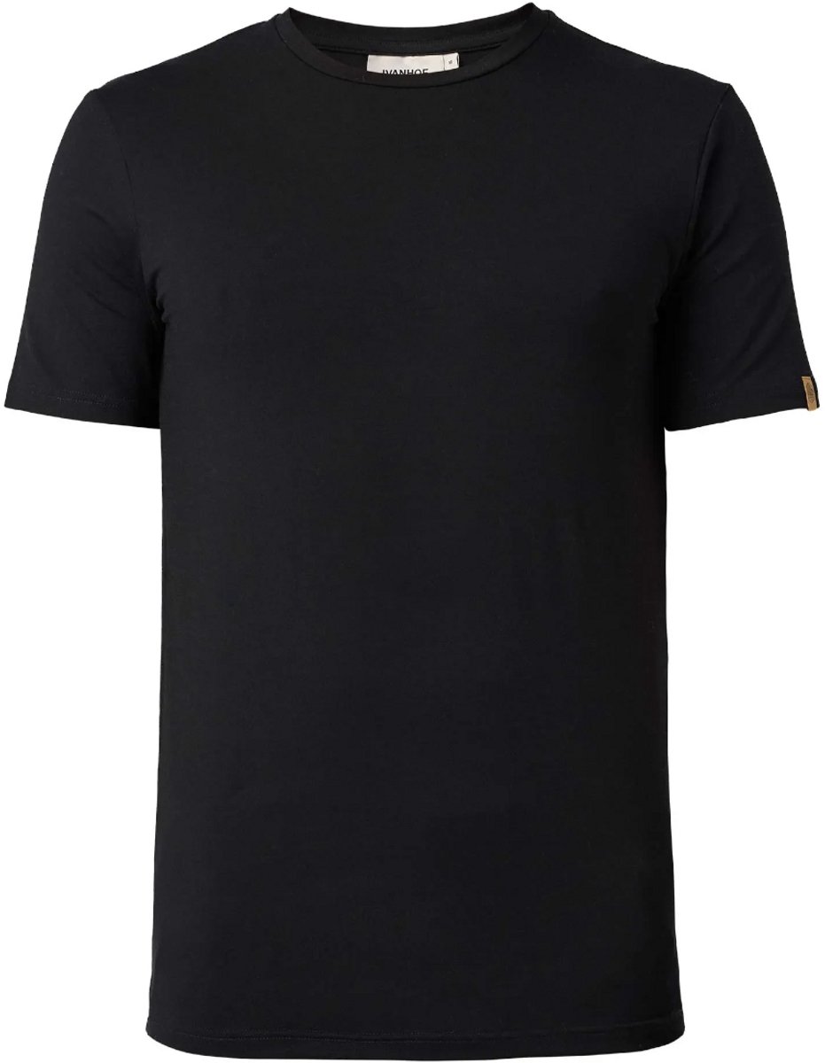 Ivanhoe t-shirt GY Otto voor heren - Tencel™ - Zwart - XXL