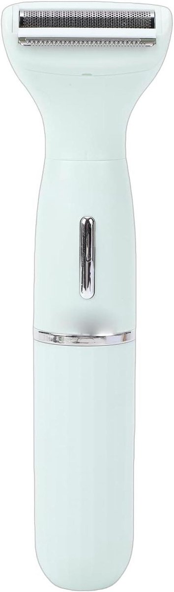 Elektrische Haartrimmer - Bodygroomer Compact - Persoonlijke Verzorging - 4 Vervangende Hoofden - 5 x 17 cm - Zwart