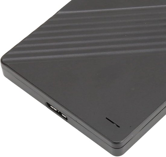 Externe Harde Schijf - Draagbare Opslag Externe Schijf - Bestanden Opslaan - Ultradun Aluminium - 25 inch - Zwart — afbeelding 5