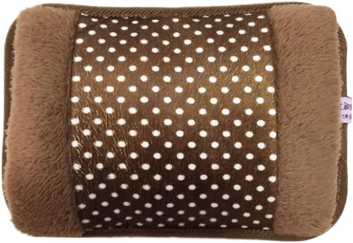 Elektrische Warmwaterkruik - Oplaadbare Waterzak - Warm Houden - Met Comfortabele Hoes - 26x19 cm - Grijs