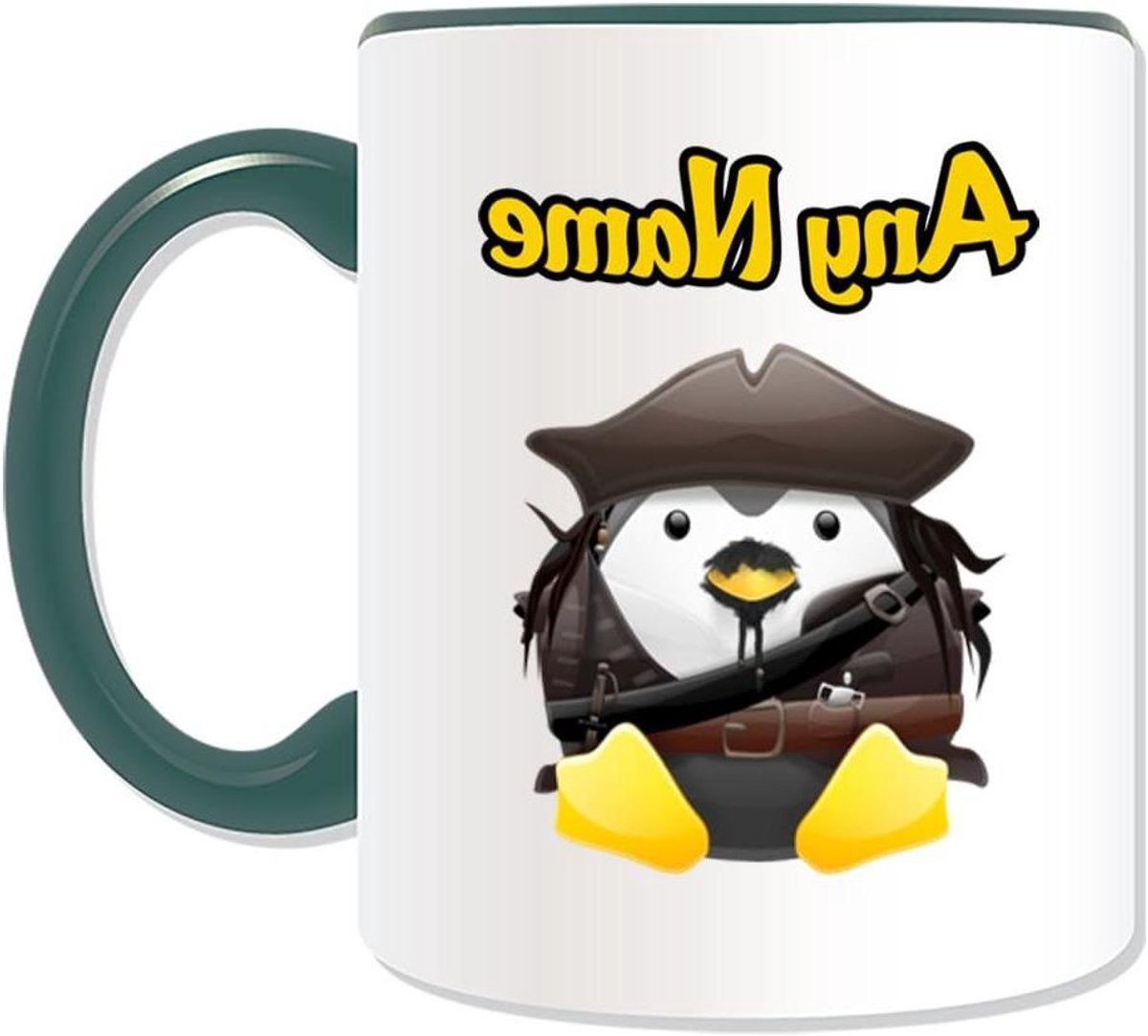 Gepersonaliseerde Mok - Unieke Koffiebeker - Cadeau Geven - Verfsublimatie Technologie - 11 Ounces - Groen