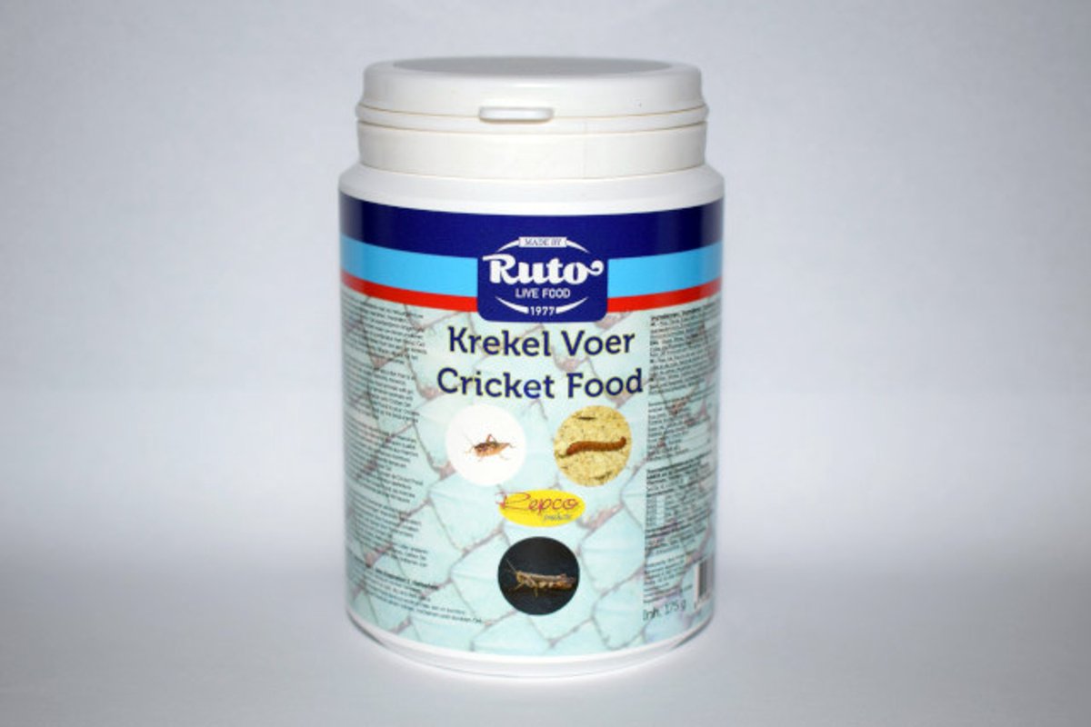 Ruto Repco Krekel en meelwormenvoer 175 gram