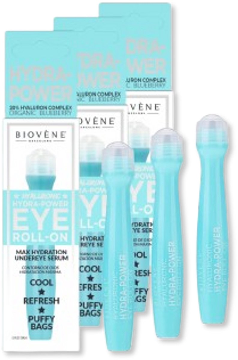 Biovene Eye Roll On Hyaluronic 3 pak Voordeel