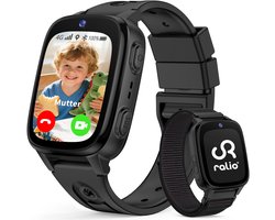 Ralio R5 GO – GPS horloge kind – 4G – Smartwatch Kinderen Met Simkaart – Video bellen& SOS-knop – GPS Tracker Kind – Schoolmodus – Waterdicht Kinderhorloge – Stappenteller, Geofencing -Cadeaus voor Jongens en Meisjes