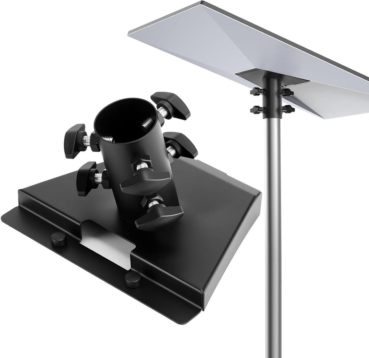 Antenne Adapter - Mast Houder - Signaal Ontvangen - Snelle Installatie - 28-54 mm - Zwart